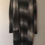 Sun & Shadow  women’s black, grey and white long Cardigan​​ Photo 0