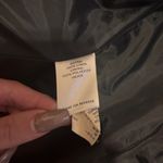 LL Bean Vintage Linen Cropped Jacket Blazer Black Sz 4 Preppy Classic Photo 2