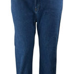 Abercrombie & Fitch The 90s Relaxed Women Blue High Rise Straight Denim Jeans 35 Photo 0