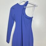 Susana Monaco Cutout One-Shoulder Long Sleeve Dress in Orchid Size X-Small Photo 5