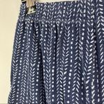 Aerie Navy Blue & White Printed High Rise Soft Shorts M Photo 2