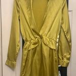 Pretty Little Thing Evening dress with collar long sleeve shirt sexy club date night boho casual Photo 0