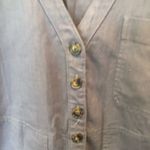 Madewell  Womens Jumpsuit Blue Short Sleeve Size medium Photo 3