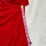 ZARA Red Ruffle Sleeveless Halter top Photo 7