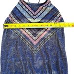 Athleta  Aqualuxe Print Swim Dress Womens Size Small Blue Photo 14