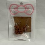 Handmade Poodle Dog Earrings Brown Photo 5