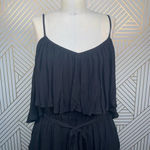 Mara Hoffman  OfftheShoulder Crinkle Crepe‎ Jumpsuit Photo 3