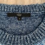 Tibi  Crewneck Blue Colorblock Knit Pullover Sweater Women’s Size Small Photo 2