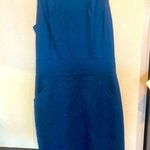 J.Crew Beautiful cobalt blue suit dress, wool barely worn Photo 0