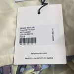 Tanya Taylor  Claudette Asymmetrical Ruffle Peplum Top Sz 8 Zesty Multi NWT $395 Photo 8