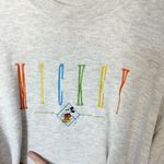 Disney Vintage Mickey and Co embroidered crewneck sweatshirt MEDIUM Photo 1