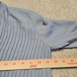 Samsoe Samsoe Elm‎ Pintuck Oversized Shift Dress Sz XXS Dusty Blue Lagenlook Photo 8