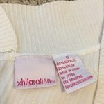 Xhilaration Off White V Neck Tank Top Sweater Photo 6