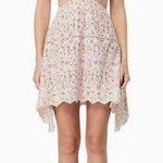 Elliatt NWT Sweetheart Side Cut Out Mini Dress in Purple Multi Size Small Photo 0