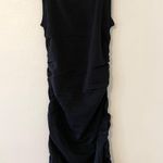 Juicy Couture NWT  Y2K Ruched Rhinestone Bling Dress in Licorice Size Small Photo 2