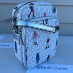 Michael Kors Bright White Multi Jet Set Girls Crossbody Bag Photo 1