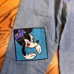 Disney Vintage Mickey & Co Jeans Size 3/4 Goofy Minnie Patch Denim Y2K Photo 5