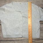John Galt Brandy Melville Gray Button Front Cropped Cardigan Sweater Womens S Photo 6