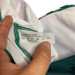 SheIn Kelly Green-White Striped 1 Piece Swimsuit 2XL Ruffles New Summer Vacation Photo 4