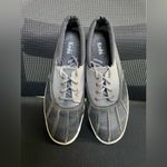 Keds Women’s Champ Duckie Lace-Up Grey Black Casual Shoes Sneakers SZ 8 Photo 1