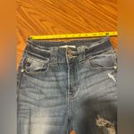 KanCan Distressed Skinny Jeans Size 5/26 Blue Photo 4
