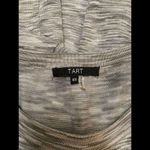 Tart  Women's XS Heathered Gray Fitted Long Sleeve Mini Dress Photo 4