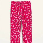 Old Navy Pink Candy Canes Pajama Bottoms - Size XXL Photo 3