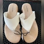 st. john's bay  Women's Cream Sandals Photo 1