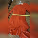 Gianni Bini  The In Crowd Bell Sleeve Ruffle Sophie Mini Dress burnt orange 12 Photo 10