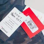 Spanx Faux Leather Camo Leggings Size Small Black NWT Slimming Coated Shiny Photo 3