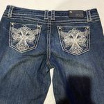 GRACE IN LA  jeans embellished embroidered studded women’s size 30 Photo 10