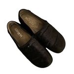 Alegria Kel Professional Shoes Metallic Embossed Loafers Slip On Black Size 9 Photo 0