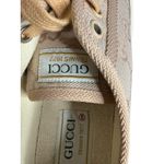 Gucci  NIB Tennis Treck Platform Sneakers in Pink Monogram Canvas Size 39 Photo 7