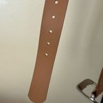 Vintage Y2K DKNY Floral Flower Embossed Tan Leather Belt Boho HoboWomen's Size M Photo 7