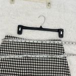& Other Stories & Other Stories Gingham Mini Skirt Size 4 Classic Black and White Photo 7