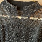 Intricately, detailed ladies blouse Black Size undefined Photo 10