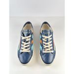 Soludos  Womens Shoes Blue Leather Rainbow Wave Sneakers Low Top Casual US 10 Photo 1