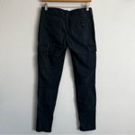 Free People Black Military Skinny Leg Cargo Pants. Size 26 Photo 4