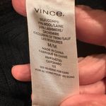 Vince WOMENS MEDIUM 70% WOOL 30% CASHMERE Black Open Front Cardigan Photo 7