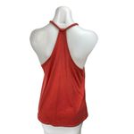 ZARA Red Sleeveless Knit Braided Fringe Cami Camisole Racerback Tank Top Size L Photo 1