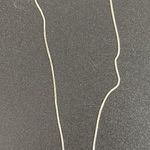 Sterling Silver 925 Crucifix Cross Pendant Chain Necklace Italy Dainty Photo 0