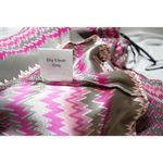 Parker NEW  Sweetheart 100%‎ Silk Mini Strapless Dress, Pink print, M Photo 9