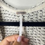 Free People  Love Me Tender Knit Hooded Cardigan Fringe Hem Open‎ Front Small Photo 6