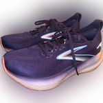 Brooks Glycerin GTS 22 Blue Ribbon Peacoat Dianthus Purple Running Shoes 8 Photo 2