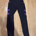 Popfit Leggings black, and purple Photo 0