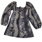 Urban Outfitters floral print mini dress with puffy sleeves Size XS/TP Photo 0