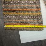 Lumiere Drop Waist Strapless Jumpsuit NEW S Boho Dopamine Coconut Girl Prints Orange Photo 9