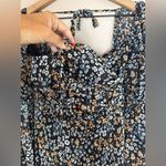 ASTR  The Label Salinas Black Floral Long Sleeve Midi Dress Small $139 Photo 7