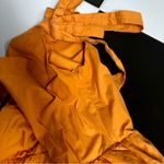 Color Me Courtney Louise Maxi Dress Orange Colorblock Vibrant Tangerine Citrus 8 Photo 9