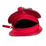 Vera Bradley Merry Mischief Snow Day AirPod Bag Charm Coin Purse Beaver Red Photo 2